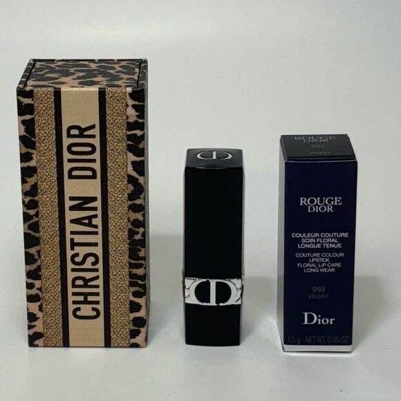 Christian Dior lipstick set ( Lipstick Case and Rouge Dior 999 )